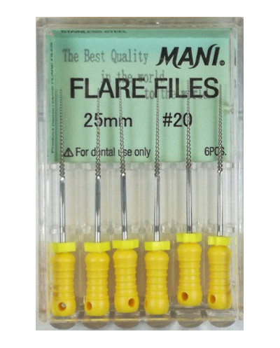 FLARE FILES 25MM 20 1OP. WYRÓB MEDYCZNY
