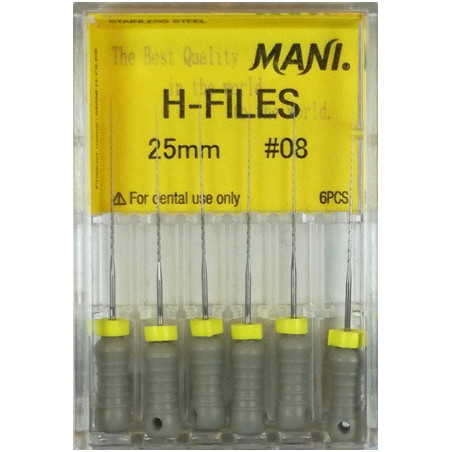 H-FILES 25MM 08 1OP. WYRÓB MEDYCZNY