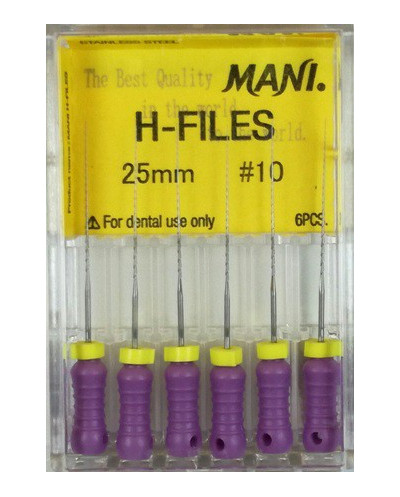 H-FILES 25MM 10 1OP. WYRÓB MEDYCZNY