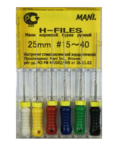 H-FILES 25MM 15-40 1OP. WYRÓB MEDYCZNY