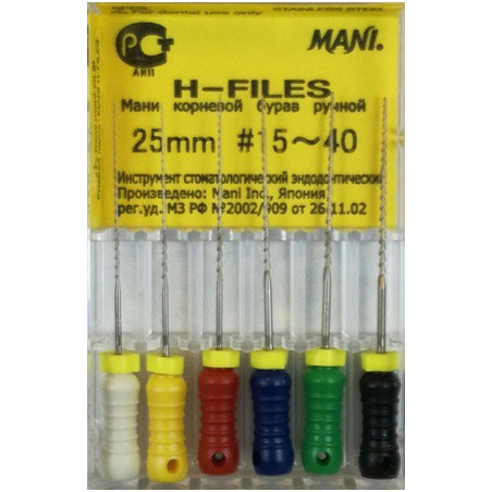 H-FILES 25MM 15-40 1OP. WYRÓB MEDYCZNY