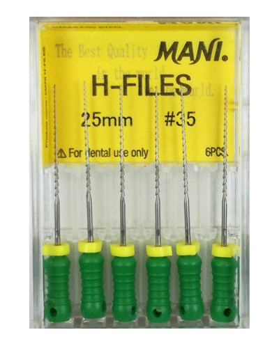 H-FILES 25MM 35 1OP. WYRÓB MEDYCZNY