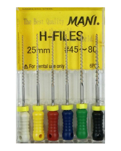 H-FILES 25MM 45-80 1OP. WYRÓB MEDYCZNY