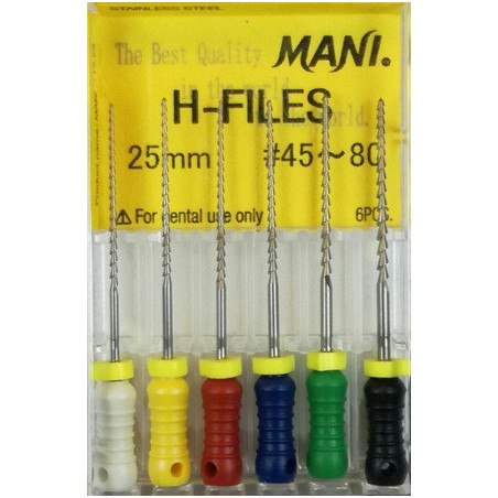 H-FILES 25MM 45-80 1OP. WYRÓB MEDYCZNY