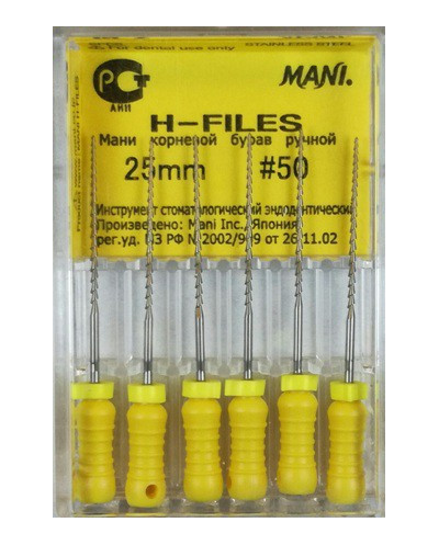 H-FILES 25MM 50 1OP. WYRÓB MEDYCZNY