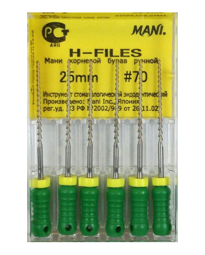 H-FILES 25MM 70 1OP. WYRÓB MEDYCZNY