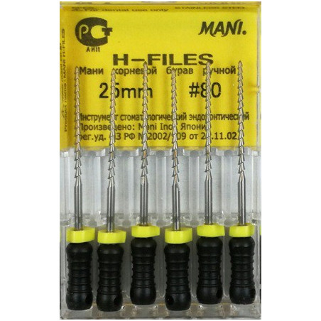 H-FILES 25MM 80 1OP. WYRÓB MEDYCZNY