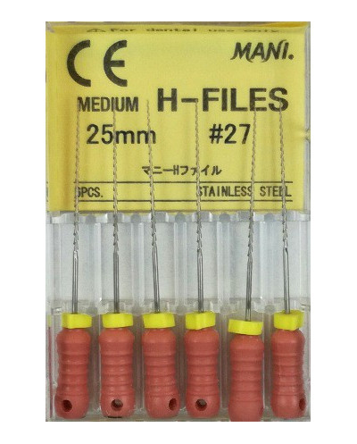 H-FILES 25MM 27 1OP. WYRÓB MEDYCZNY
