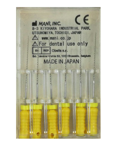 H-FILES 25MM 20 NITI 1OP. WYRÓB MEDYCZNY