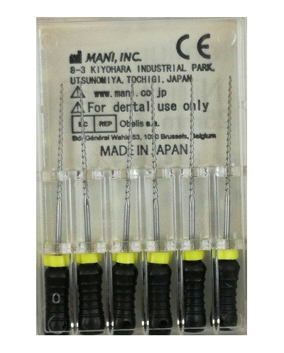 H-FILES 25MM 40 NITI 1OP. WYRÓB MEDYCZNY