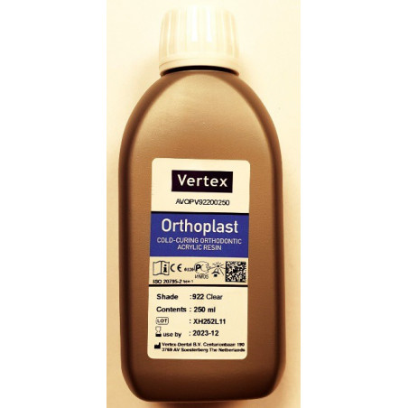 VERTEX ORTHOPLAST 922 250ML CLEAR