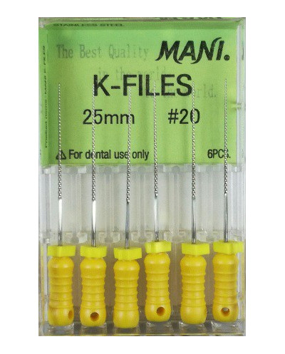 K-FILES 25MM 20 1OP. WYRÓB MEDYCZNY