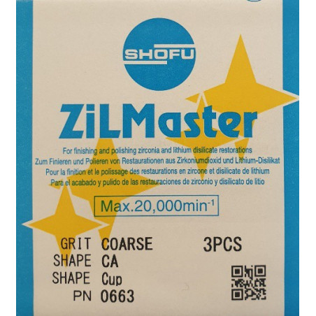 0663 ZILMASTER COARSE CA CUPT 3PCS