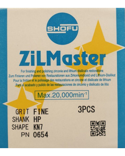 0654 ZILMASTER FINE HP KN7 3PCS