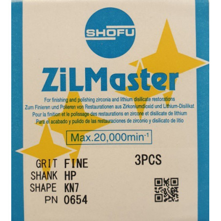 0654 ZILMASTER FINE HP KN7 3PCS