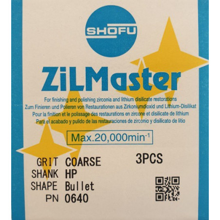 0640 ZILMASTER COARSE HP BULLET 3PCS