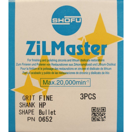 0652 ZILMASTER FINE HP BULLET 3PCS
