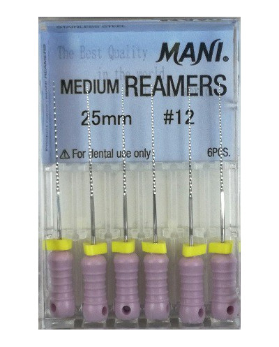 REAMERS 25MM 12 1OP. WYRÓB MEDYCZNY