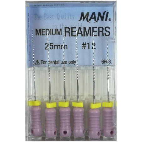 REAMERS 25MM 12 1OP. WYRÓB MEDYCZNY