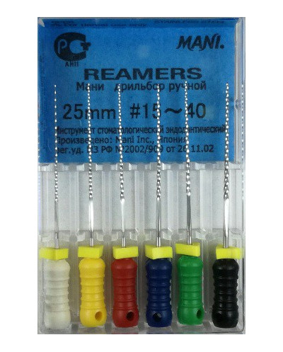 REAMERS 25MM 15-40 1OP. WYRÓB MEDYCZNY