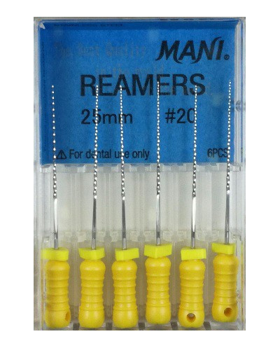 REAMERS 25MM 20 1OP. WYRÓB MEDYCZNY...