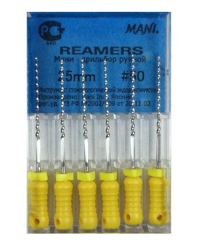 REAMERS 25MM 50 1OP. WYRÓB MEDYCZNY