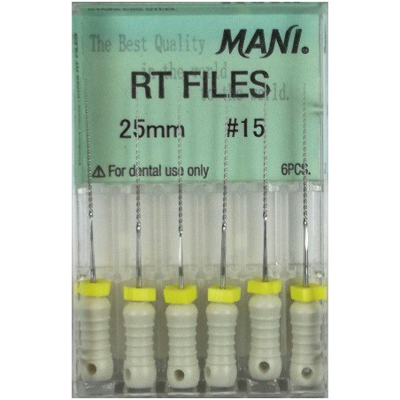 RT FILES 25MM 15 1OP. WYRÓB MEDYCZNY