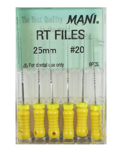 RT FILES 25MM 20 1OP. WYRÓB MEDYCZNY