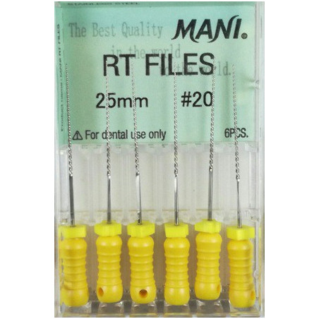 RT FILES 25MM 20 1OP. WYRÓB MEDYCZNY