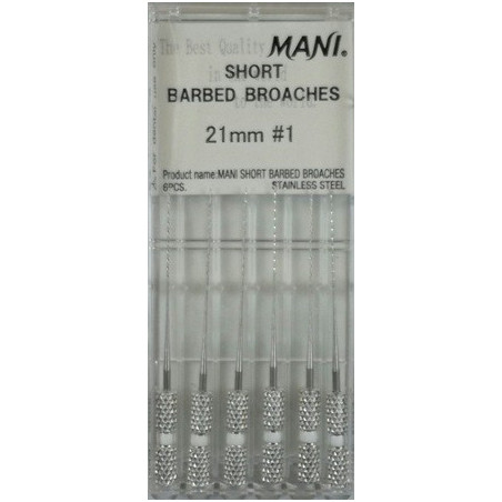 SHORT BARBED BROACHES 21MM 1 WYRÓB ME...