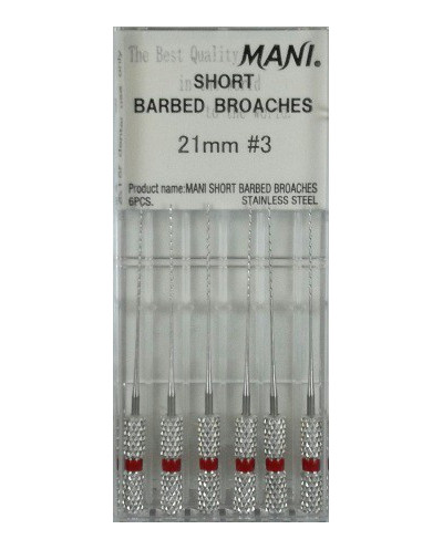 SHORT BARBED BROACHES 21MM 3 WYRÓB ME...