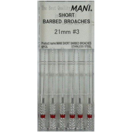 SHORT BARBED BROACHES 21MM 3 WYRÓB ME...