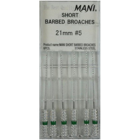 SHORT BARBED BROACHES 21MM 5 WYRÓB ME...
