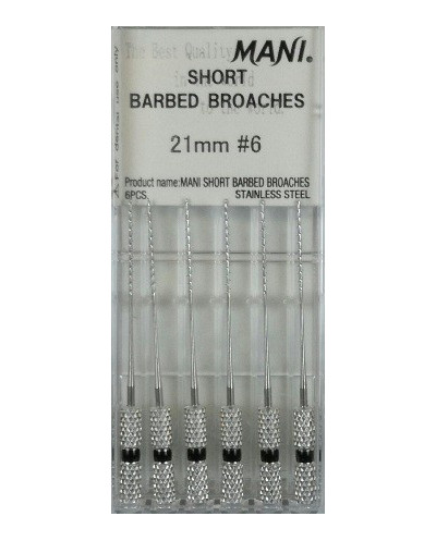 SHORT BARBED BROACHES 21MM 6 WYRÓB ME...