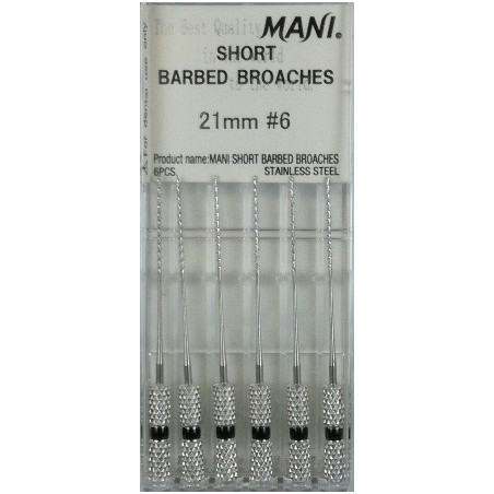 SHORT BARBED BROACHES 21MM 6 WYRÓB ME...