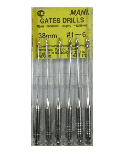 GATES DRILLS 38MM 1-6 1OP. WYRÓB MEDY...