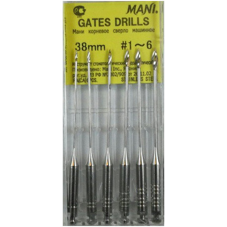 GATES DRILLS 38MM 1-6 1OP. WYRÓB MEDY...