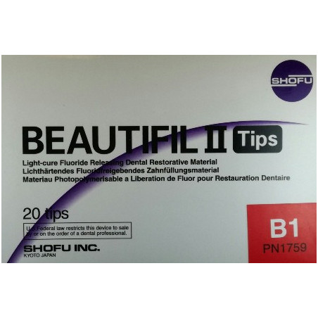 1759 BEAUTIFIL II TIPS B1 20PC