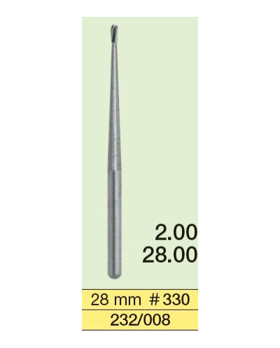 SURGICAL BURS 28MM #330 (4 SZT.)