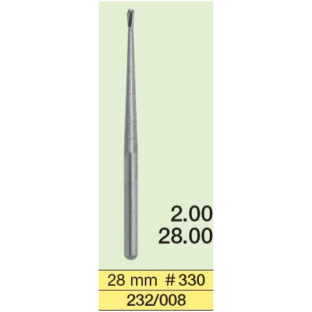 SURGICAL BURS 28MM #330 (4 SZT.)