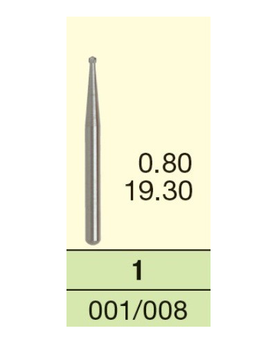CARBIDE BURS #1 1SZT. WYRÓB MEDYCZN...