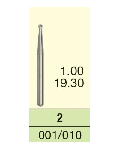 CARBIDE BURS #2 1SZT. WYRÓB MEDYCZNY ...