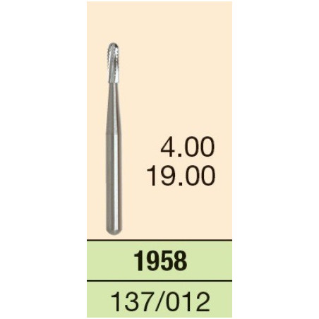 M CARBIDE BURS # 1958 /5SZT/