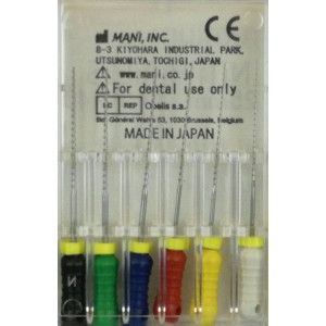 H-Files NiTi– Pilniki typu Hedstroem o zwiększonej elastyczności