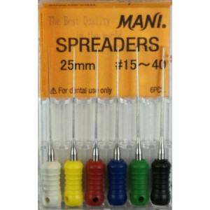 Spreaders - rozpychacze do kondensacji bocznej gutaperki